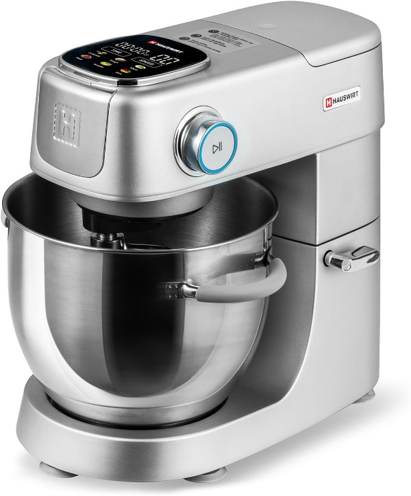 6QT 电动厨师机 银色