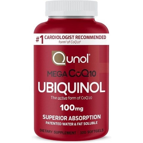 Mega Ubiquinol CoQ10 100mg 100粒软胶囊