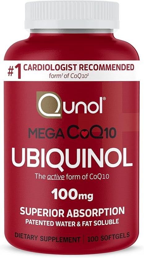 Mega Ubiquinol CoQ10 100mg 100粒软胶囊