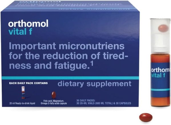 Orthomol Vital F 女士多维维生素液体胶囊 30天量