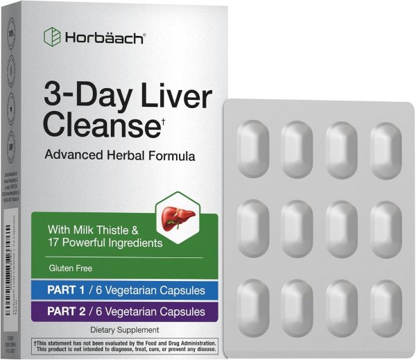 Horbaach 3-Day 肝脏排毒 12粒