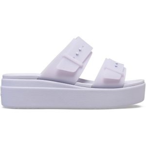 Crocs Brooklyn 女士低跟坡跟鞋