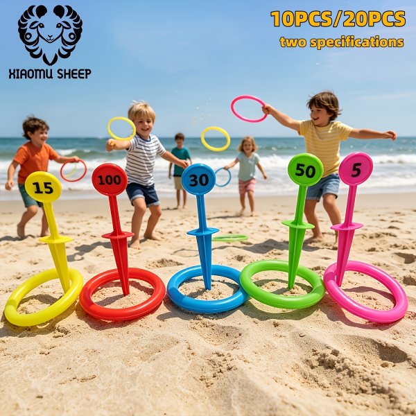 Outdoor Ring Toss Game 10pcs