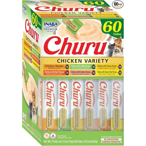 INABA Churu 猫条 鸡肉味 60支