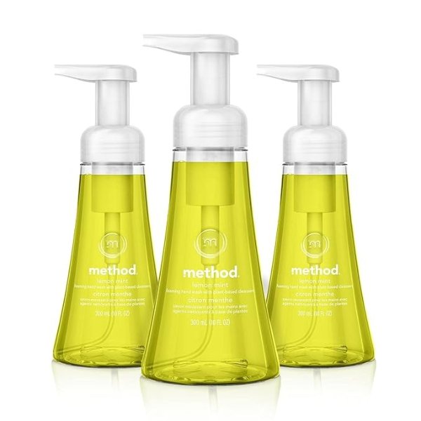  Foaming Hand Soap Lemon Mint 10 fl oz 3-Pack