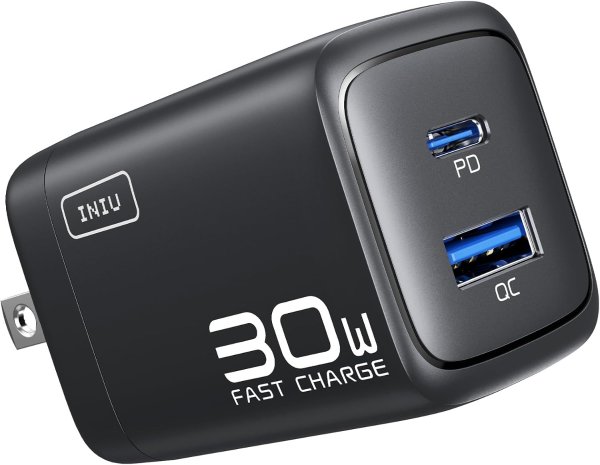 INIU 30W USB-C 快充充电器