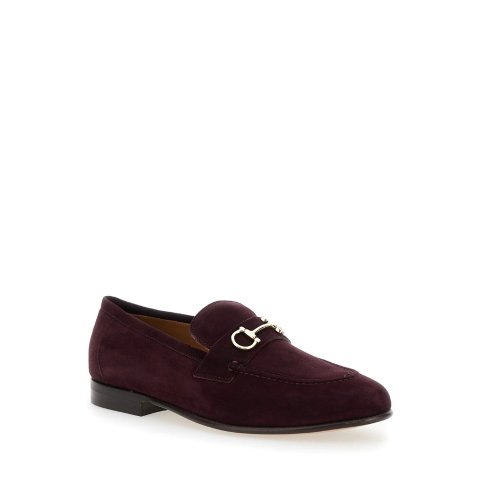 Salvatore FerragamoFerragamo Gancini Loafers Bordeaux