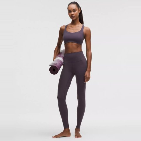lululemon Align 大气紫瑜伽裤