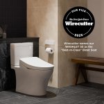 TOTO WASHLET S5旗舰智能电子马桶盖，即热烘干+自洁黑科技