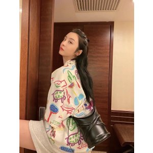 McQueen 黑色女款单肩包 赵小棠同款