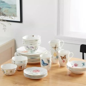 Lenox Butterfly Meadow 餐具套装 24件