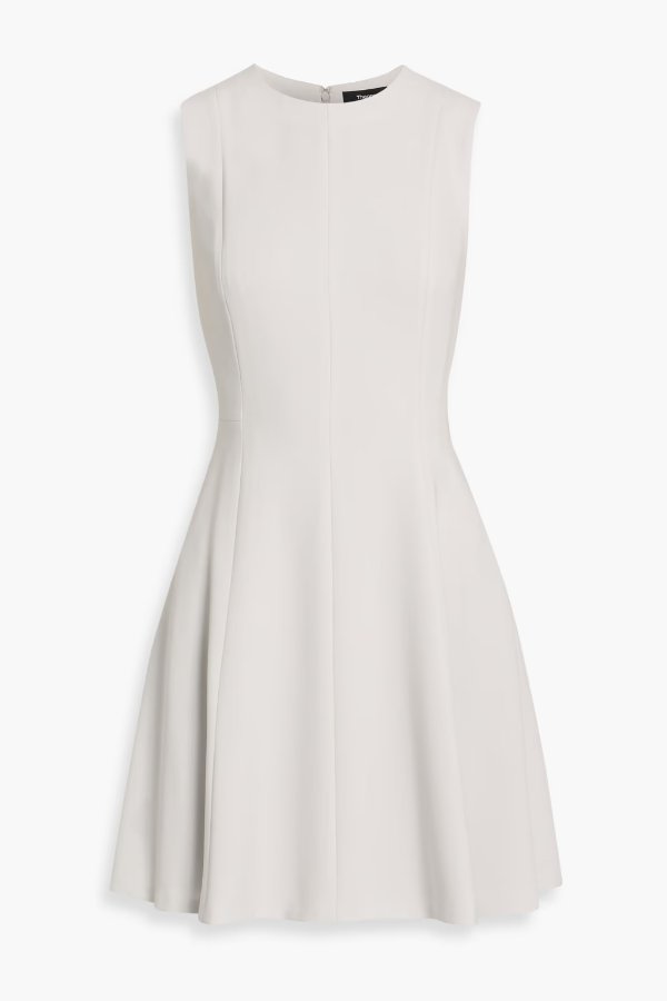 Crepe Mini Dress