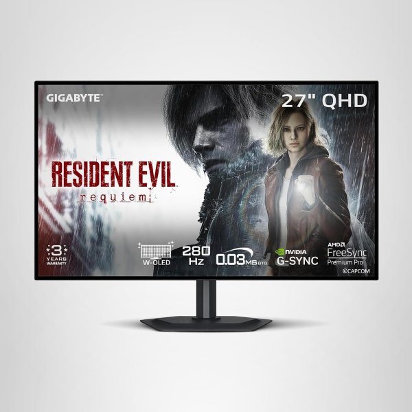  MO27Q28GR 2K 280Hz W-OLED 电竞显示器 