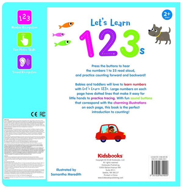 Let’s Learn 123s 儿童早教有声书 27键