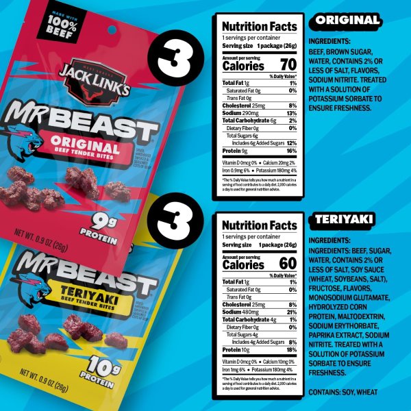 Original Beef Jerky 6 Pack
