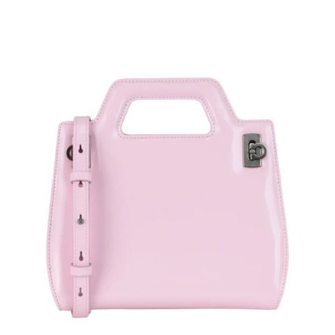 Mini Wanda Leather Top-Handle Bag