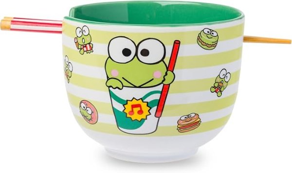 Silver Buffalo Hello Kitty Ceramic Ramen Bowl 20oz