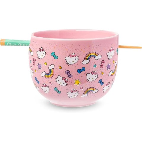 Silver Buffalo Hello Kitty 陶瓷碗 20盎司