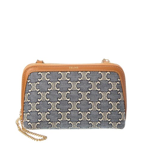 Logo Leather Crossbody Bag