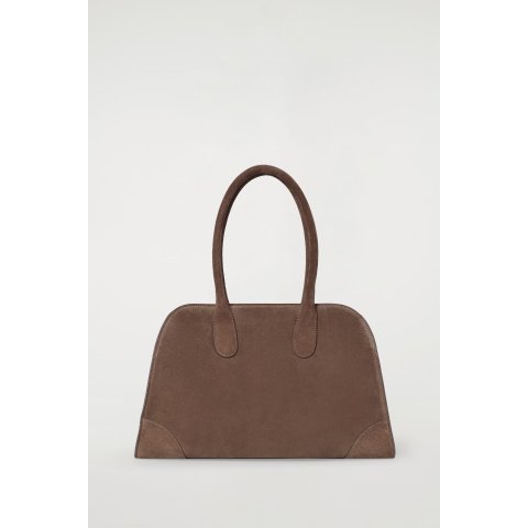 COSSmall Bowling Bag Suede Brown