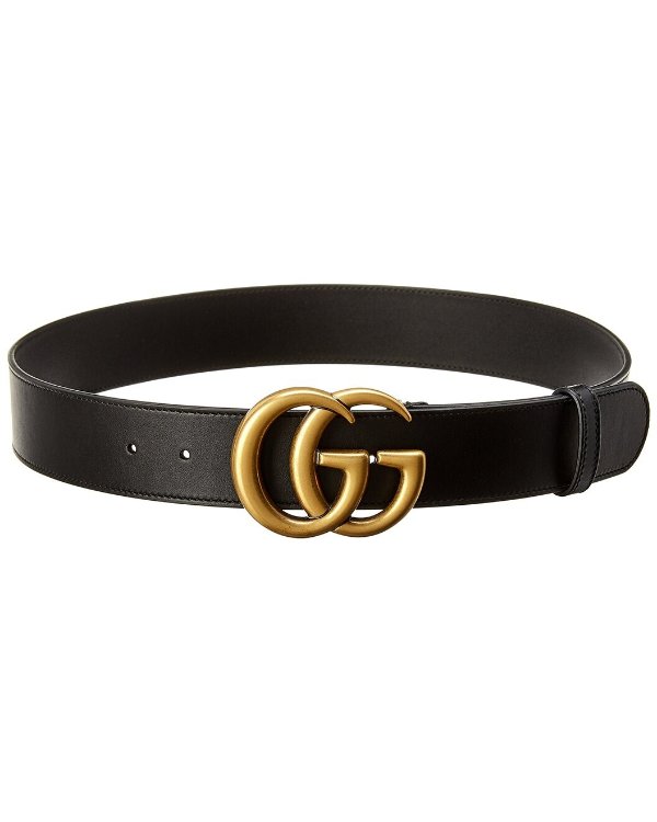 GG 皮革腰带