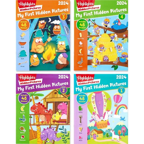 Highlights for Children 儿童活动册 4册