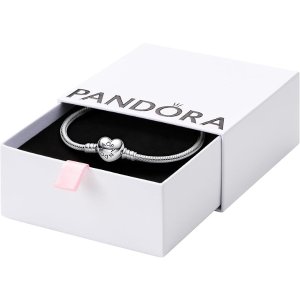 Pandora Heart Clasp 银手链 礼盒装