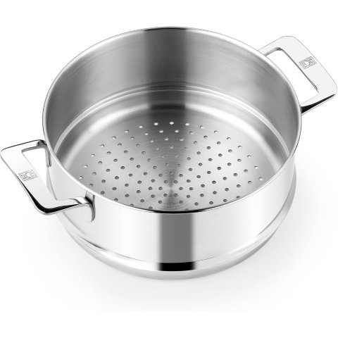 COOKWARE Signature Stainless Steel Steamer 9.5 Inch
