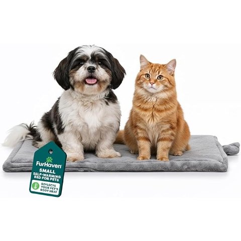 FurHaven ThermaNAP 灰色小号自加热猫垫