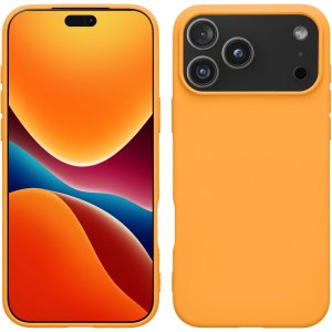 kwmobile iPhone 17 Pro Max 橙色硅胶壳