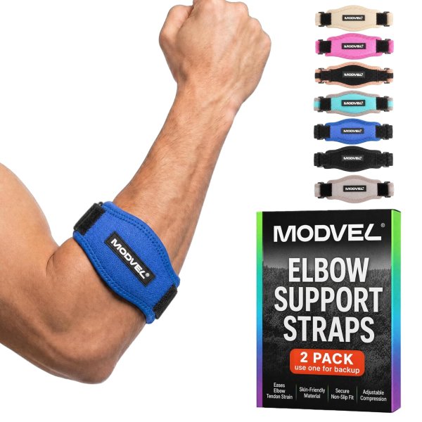 Modvel 可调肘部护带 带护垫