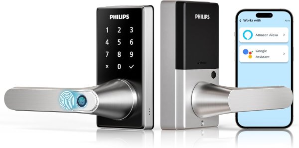 Wi-Fi Smart Door Lock Fingerprint