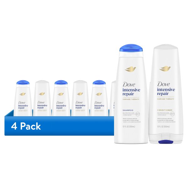 Dove Intensive Repair Shampoo & Conditioner Set 12 fl oz 2 Count