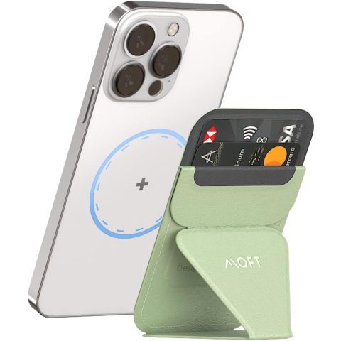 MOFT MagSafe Wallet Stand Bamboo