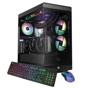 iBUYPOWER Y40 游戏台式机 Ryzen 7 9800X3D 32GB 1TB