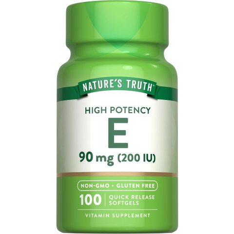  维生素E 软胶囊 200IU 100粒