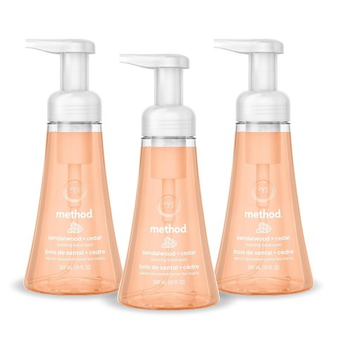  Foaming Hand Wash Sandalwood Cedar 10 fl oz 3 Pack
