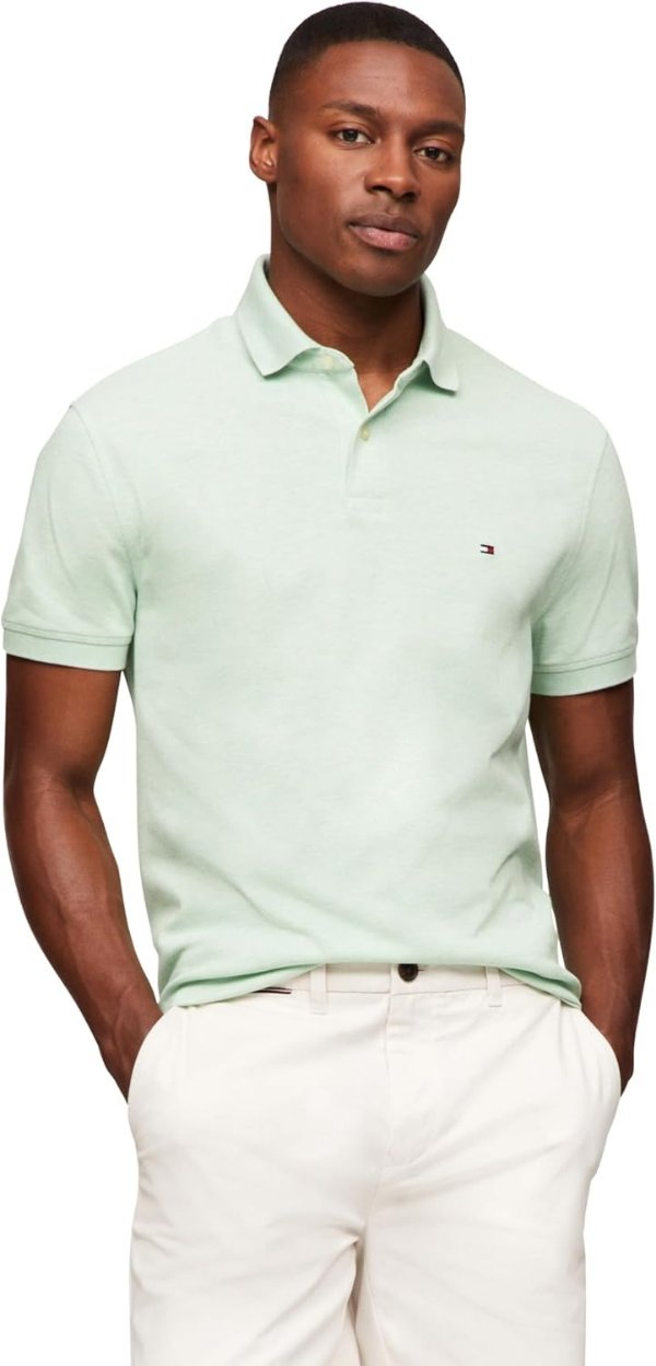 Men's Classic Fit Stretch Polo Shirt Organic Cotton