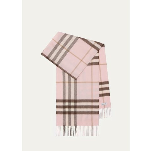 Cashmere Check Scarf