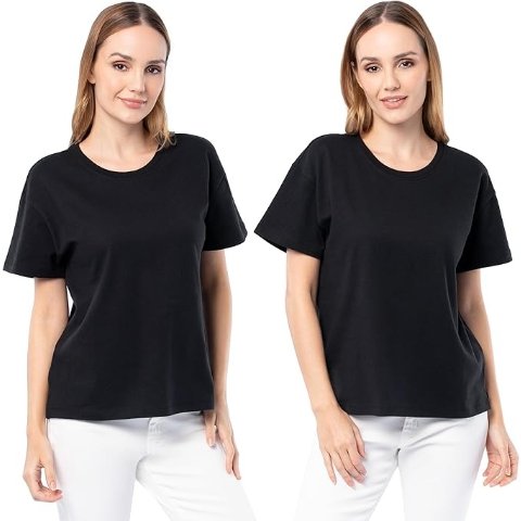 Fruit of The Loom Women s Short Sleeve T-Shirt 2 Pack