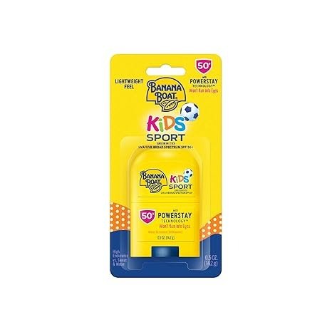 Banana Boat Sport Kids Sunscreen Stick SPF 50 0.5oz