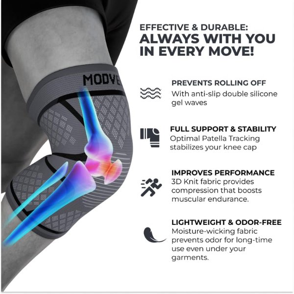 Modvel 膝盖护具 2件装 支撑