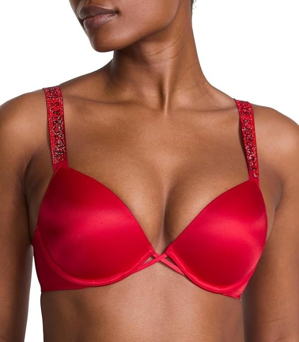 Shine Strap Push Up Bra 32A