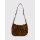 Bolton Suede Shoulder Bag Brown