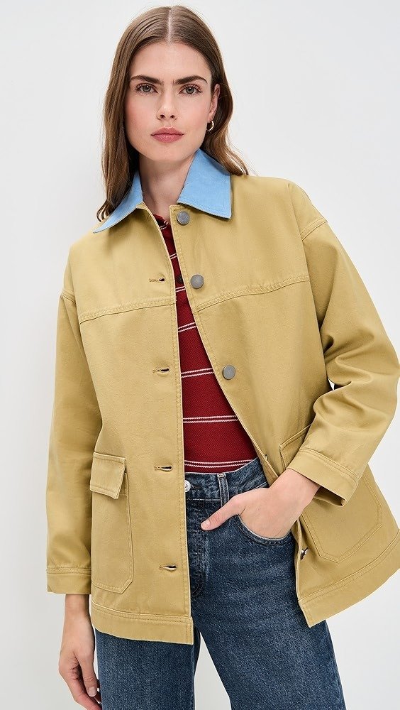 LE BOP Dree Mid-Length Oversized Jacket