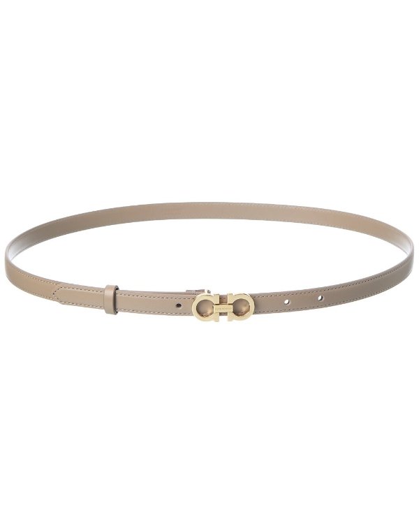 Ferragamo Gancini Leather Belt
