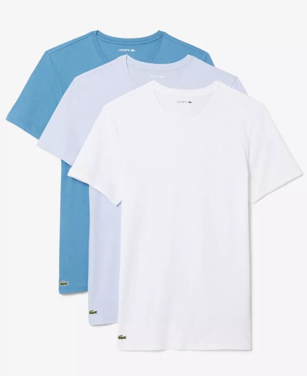 Men's Slim-Fit Crewneck T-Shirt 3-Pack