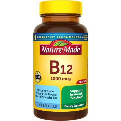 Vitamin B12 1000 mcg Softgels 150 Count