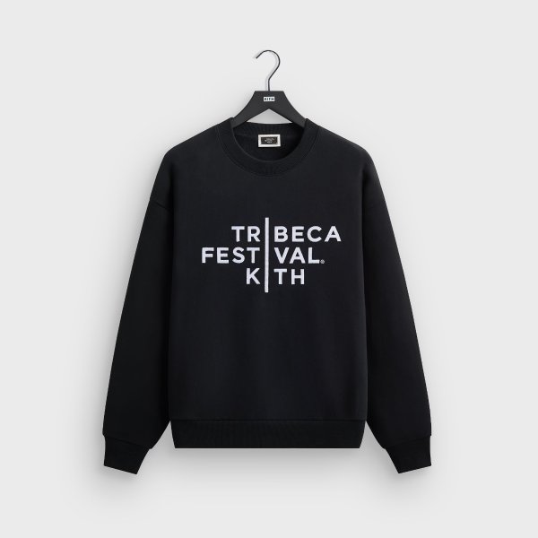 Nelson Men's Black Crewneck Sweatshirt