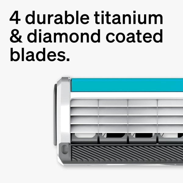 Quattro Razor Refills 8 Count